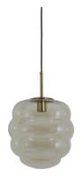 Light & Living Hanglamp Misty - Amber/Goud - thumbnail