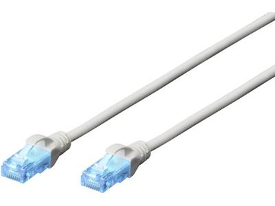 Digitus DK-1511-015 RJ45 Netwerkkabel, patchkabel CAT 5e U/UTP 1.50 m Grijs Verdraaide paren 1 stuk(s) Digitus DK-1511-015 RJ45 Netwerkkabel, patchkabel CAT 5e U/UTP 1.50 m Grijs Verdraaide paren 1 stuk(s)