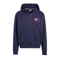 Tommy Jeans hoodie van biologisch katoen donkerblauw