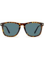 TOM FORD Eyewear lunettes de soleil Gerard à monture oversize - Gris