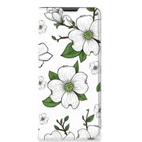 Motorola Moto G51 5G Smart Cover Dogwood Flowers - thumbnail