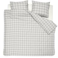 Cinderella Dekbedovertrek Flanel Kody Off-White-1-persoons (140 x 200/220 cm)