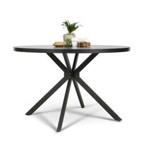 Ronde Eettafel Phoenix (120cm)  | Melamine  | Melamine | Zwart