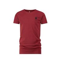 Vingino Essentials T-shirt met biologisch katoen donkerrood