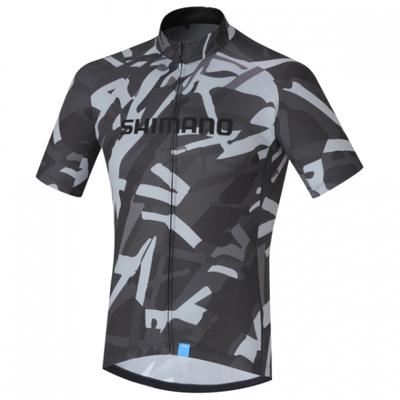 Shimano fietsshirt Team Performance heren grijs Maat S Shimano fietsshirt Team Performance heren grijs Maat S