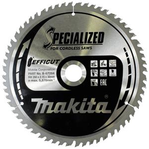 Makita B-67284 B-67284 Cirkelzaagblad 260 x 30 x 2.15 mm Aantal tanden: 60 1 stuk(s)