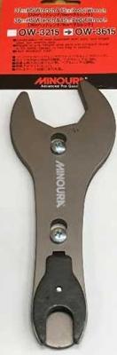 Minoura ow-3615 set balhoofd pedaal sleutel 36 15 mm