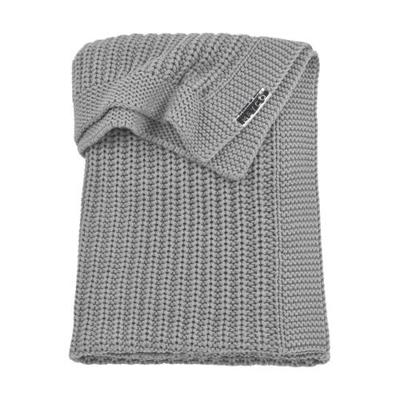 Meyco wiegdeken Herringbone 75x100 cm grey