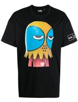 Haculla Unamused Hac Man graphic-print T-shirt - Noir