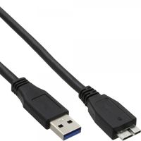 InLine 4043718153794 USB-kabel 1,5 m USB 3.2 Gen 1 (3.1 Gen 1) USB A Micro-USB B Zwart - thumbnail