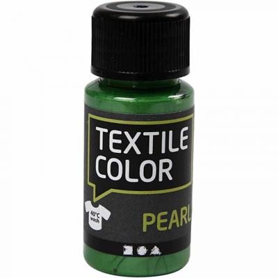 Creotime textielverf Pearl 50 ml groen Creotime textielverf Pearl 50 ml groen