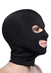 Spandex Hood With Eye And Mouth Holes