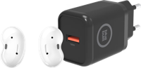 Samsung Galaxy Buds Live Wit + BlueBuilt Oplader 18W