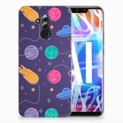Huawei Mate 20 Lite Silicone Back Cover Space Huawei Mate 20 Lite Silicone Back Cover Space