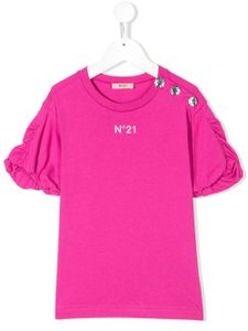 Nº21 Kids t-shirt à volants - Rose