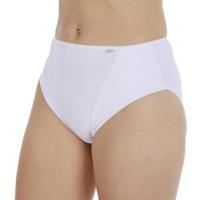 AVET 3244 - Basic slip met hoge taille, Wit, L