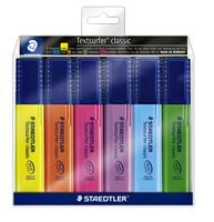 Markeerstift Staedtler 364 Textsurfer assorti 6stuks - thumbnail