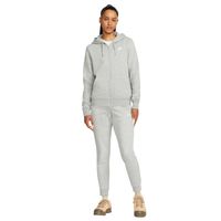 Nike Sportswear Club Fleece Trainingspak Dames Grijs Wit - thumbnail