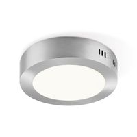 Home sweet home ska LED plafondlamp Ø 17 cm mat staal