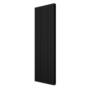 Vipera Mares dubbele handdoekradiator 56,5 x 180 cm centrale verwarming mat zwart zij- en middenaansluiting 2159W