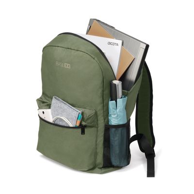BaseXX D31965 Laptoprugzak Geschikt voor max. (laptop): 39,6 cm (15,6) Olijf-groen
