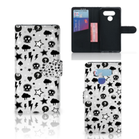 Telefoonhoesje met Naam LG Q60 Silver Punk