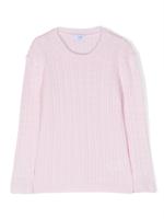Siola Kabelgebreide trui - Roze