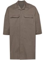 Rick Owens chemise Magnum Tommy en coton - Gris