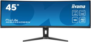 iiyama G-MASTER 45"LCD Curved Bus. UWQHD computer monitor 114,3 cm (45") 5120 x 1440 Pixels Dual QHD LED Zwart