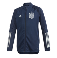 Spanje Trainingsjack Junior 2020-2021 - Maat 152 - Kleur: Blauw | Soccerfanshop - thumbnail