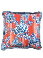 GERGEI ERDEI x Browns coussin Flore-Oriental - Rouge