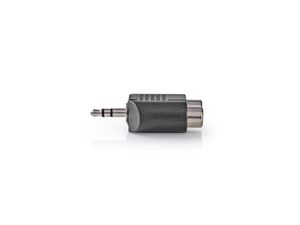 Nedis 3,5 Mm Minijack Mannelijk - 2x RCA Vrouwelijk Adapter