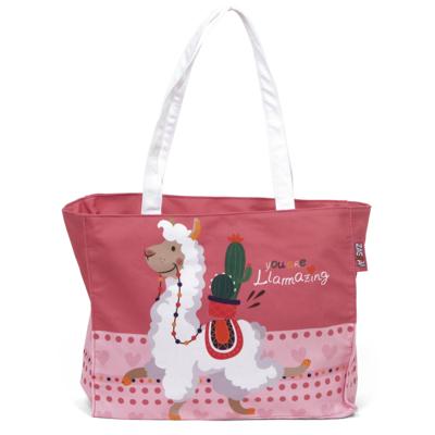 Arditex Schoudertas Llama Meisjes 12 Liter Canvas Rood/roze