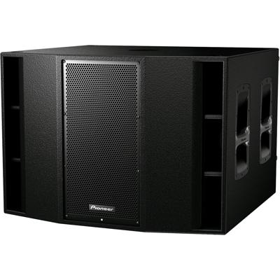 Pioneer DJ Pro Audio XPRS 215S actieve 2x 15 inch subwoofer 2400 Watt