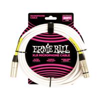 Ernie Ball 6389 microfoonkabel XLR male-XLR female 6m wit