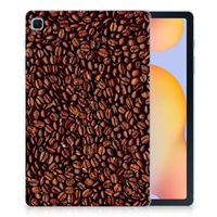 Samsung Galaxy Tab S6 Lite | S6 Lite (2022) Tablet Cover Koffiebonen - thumbnail