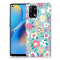 OPPO A74 4G TPU Case Flower Power - thumbnail