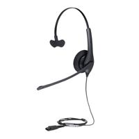 Jabra Biz 1500 Mono Headset Bedraad Hoofdband Kantoor/callcenter Bluetooth Zwart - thumbnail