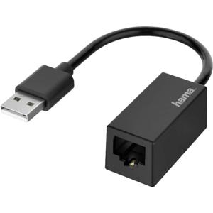 Hama Netwerkadapter 10 / 100 MBit/s LAN (10/100 MBit/s), USB 2.0