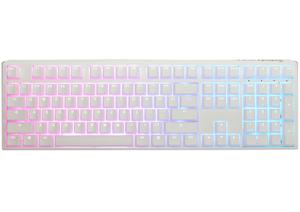 Ducky One 3 RGB toetsenbord Gamen USB QWERTY Amerikaans Engels Wit