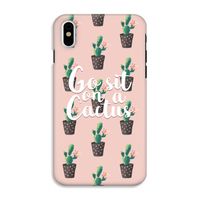 Cactus quote: iPhone XS Tough Case - thumbnail