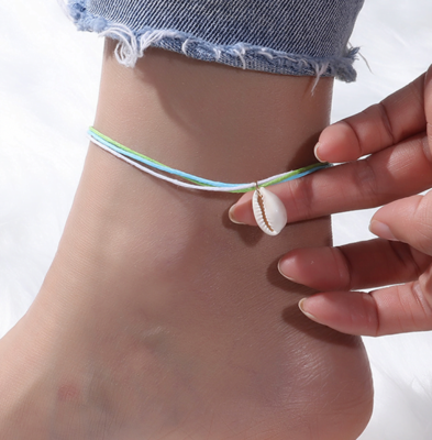 Enkelbandje met Schelp Hanger - Sieraden - Spiritueelboek.nl Enkelbandje met Schelp Hanger - Sieraden - Spiritueelboek.nl