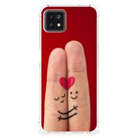 OPPO A53 5G | A73 5G Anti Shock Bumper Case Liefde - Origineel Romantisch Cadeau