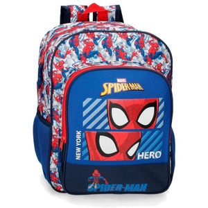 Spider-man Hero rugzak junior blauw/rood