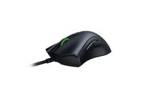Razer DeathAdder V2 - Bedrade USB-gamingmuis met ergonomisch comfort (optische schakelaars, optische focus + 20K-sensor, Speedflex-kabel, geïntegreerd geheugen, programmeerbaar) Zwart
