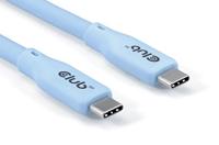 Club3D Lifestyle USB-C kabel PD 240W, 20Gbps | 2m | blauw