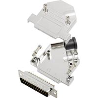 encitech D45NT25-M-DMP-K 6355-0072-13 D-sub male connectorset 45 ° Aantal polen: 25 Soldeerkelk 1 set(s)