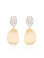 Marco Bicego boucles d'oreilles en or 18ct pavées de diamants