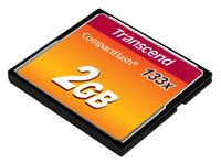 Transcend TS2GCF133 flashgeheugen 2 GB CompactFlash MLC - thumbnail