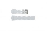 Horlogeband Casio GA-100A-7A / GA-8900A-7 / GR-8900A-7 / GW-8900-7 Kunststof/Plastic Wit 16mm